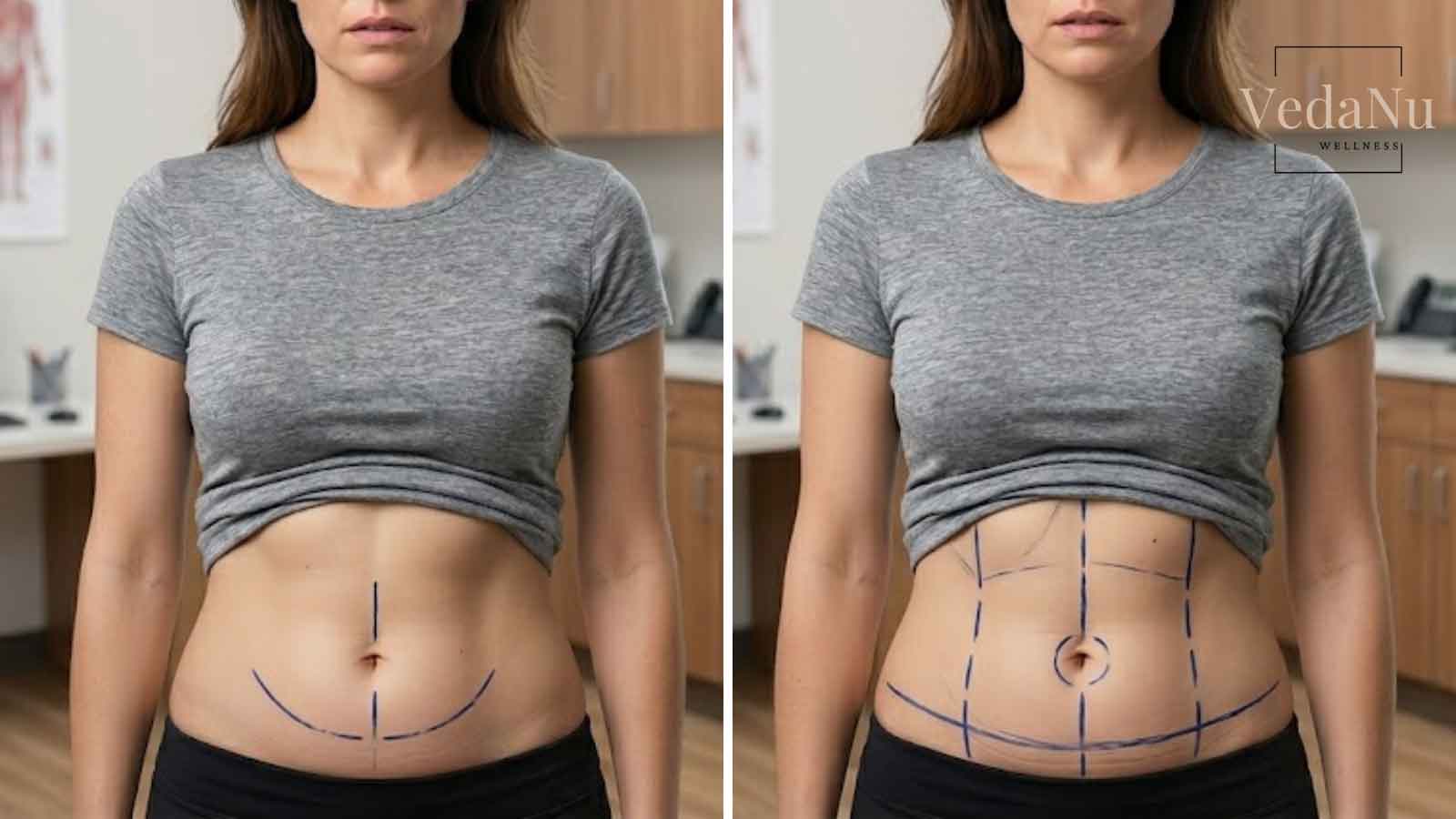 Vedanu wellness | full tummy tuck vs. mini tummy tuck: understanding the difference