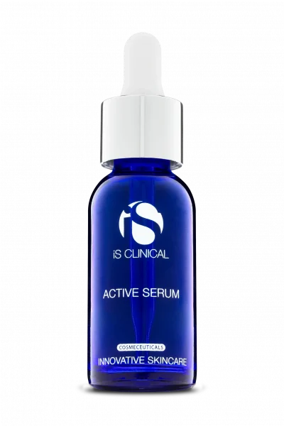 Blue skincare serum bottle with dropper lid. Vedanu wellness | skincare products
